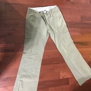 Gap size 4 olive khaki cargo  pants